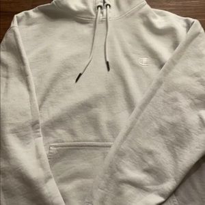 White Champion Hoodie Men’s Medium
